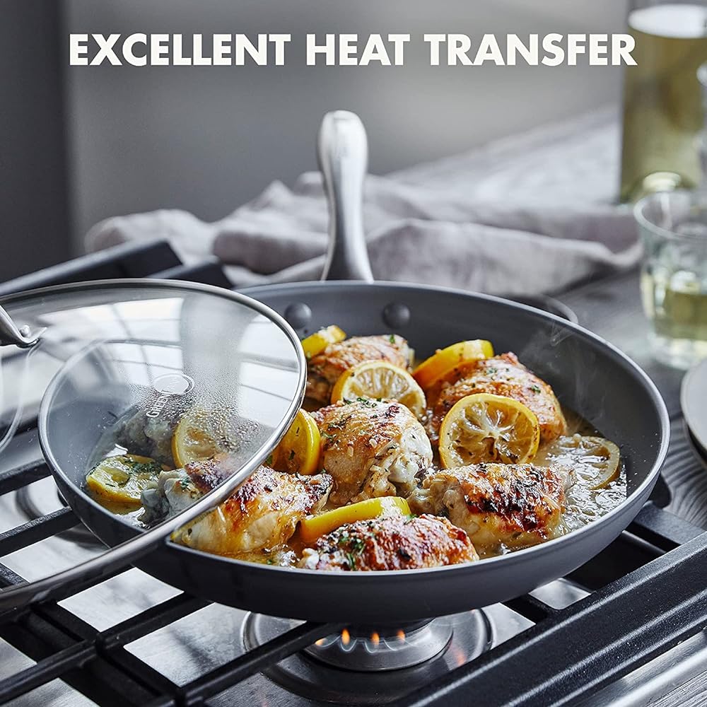 Green Pan Skillet 20cm Gas Fire Compatible Lima Ceramic Processing Non-stick and easy to clean inside and outside No harmful substances used Safe and secure