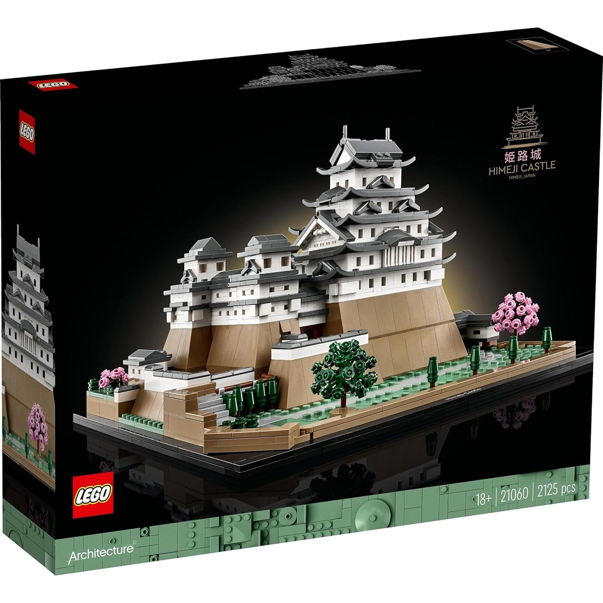 LEGO Architecture Himeji Castle Christmas Present Christmas 21060 Toy Blocks Present Interior Adult