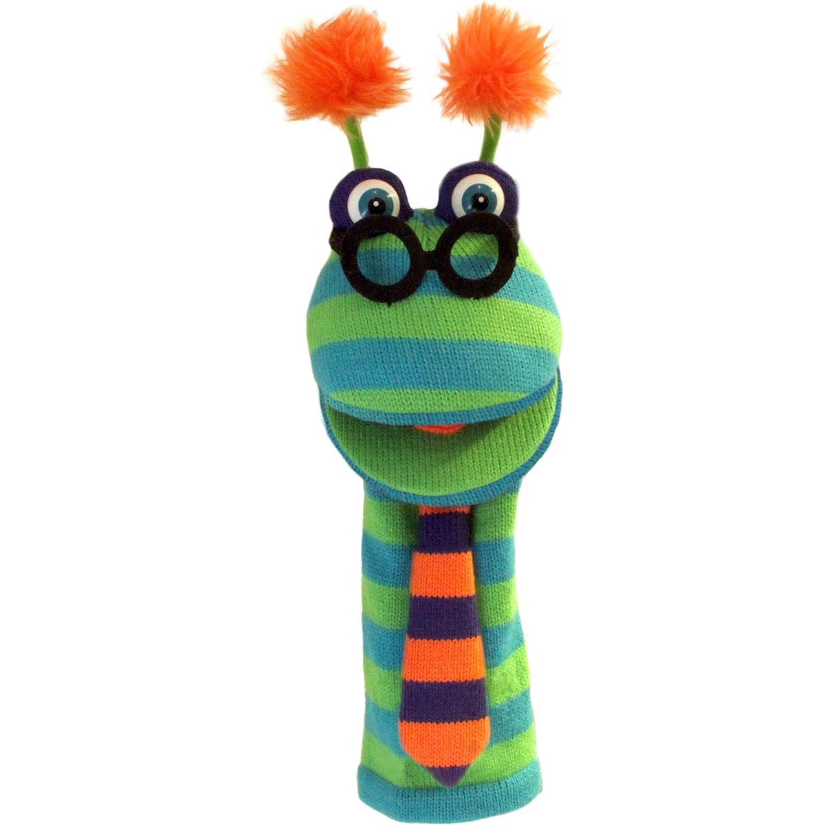 Knitted Puppets: Dylan