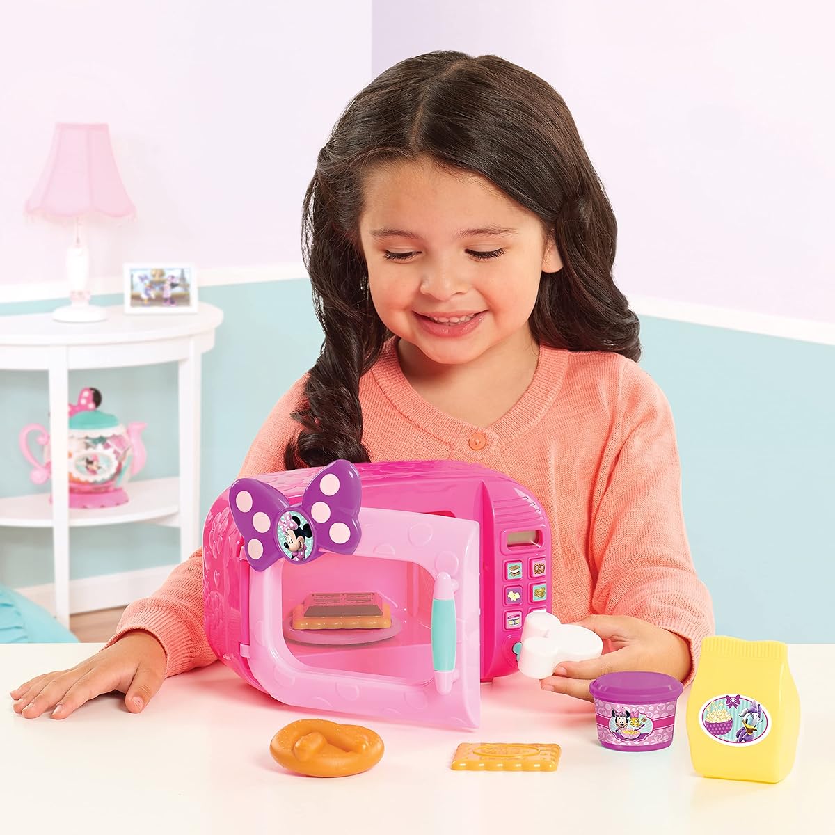 Minnie Mouse Kitchen Microwave Microwave Disney Toy Multicolor