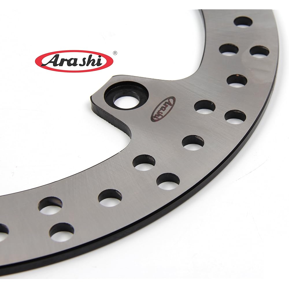 Arashi Rear Brake Disc Rotor Compatible Models F800GS ADVENTURE ABS 2013-2018 / F800GT ABS 2013-2020 / F800R 2009-2020 Motorcycle Replacement Accessories Silver