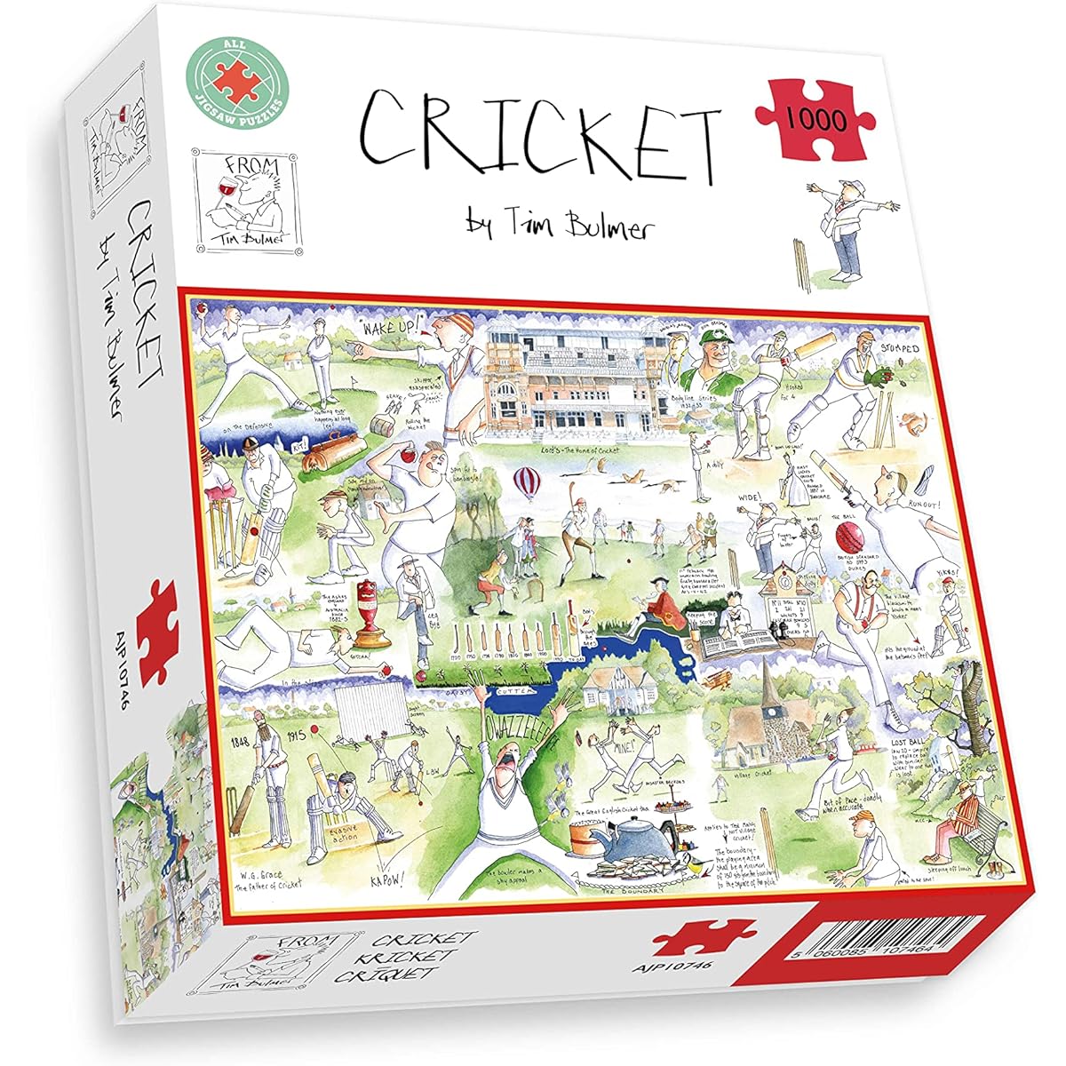 Cricket Tim Ballmer 1000 Piece Jigsaw Puzzle