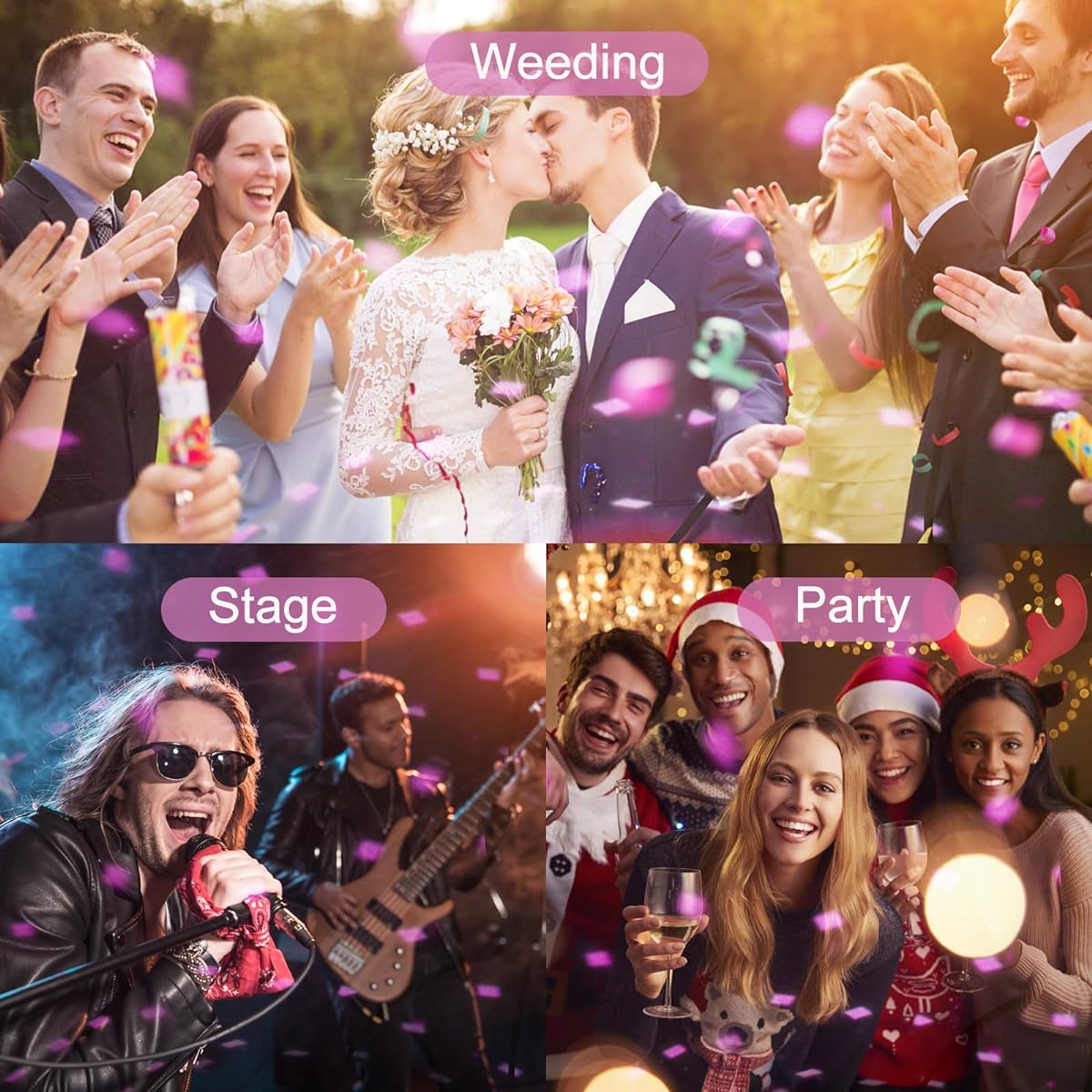 Cherry Disco Ball Decoration (Pink, Double Cherry - 12cm)