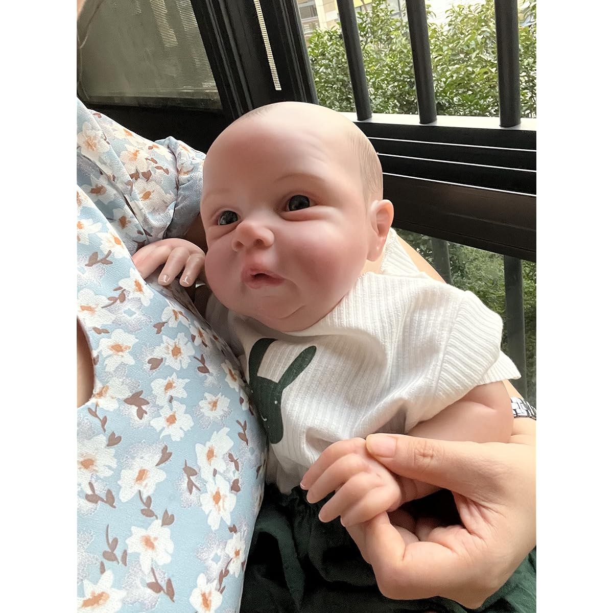 Anano Reborn Baby Doll Soft Baby Toddler 24" (Miley White 20")