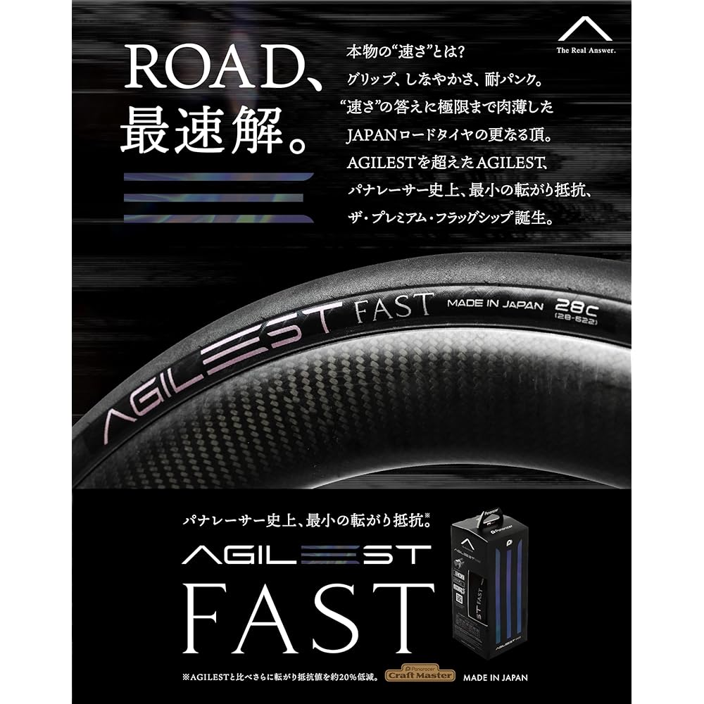 Panaracer Agilist FAST Clincher 700×25C/28C