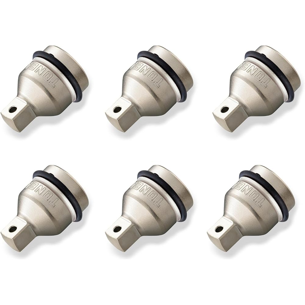 TONE Impact Socket Adapter NA64-5S Drive Angle 19.0mm (3/4") &12.7mm (1/2") 5 Pieces