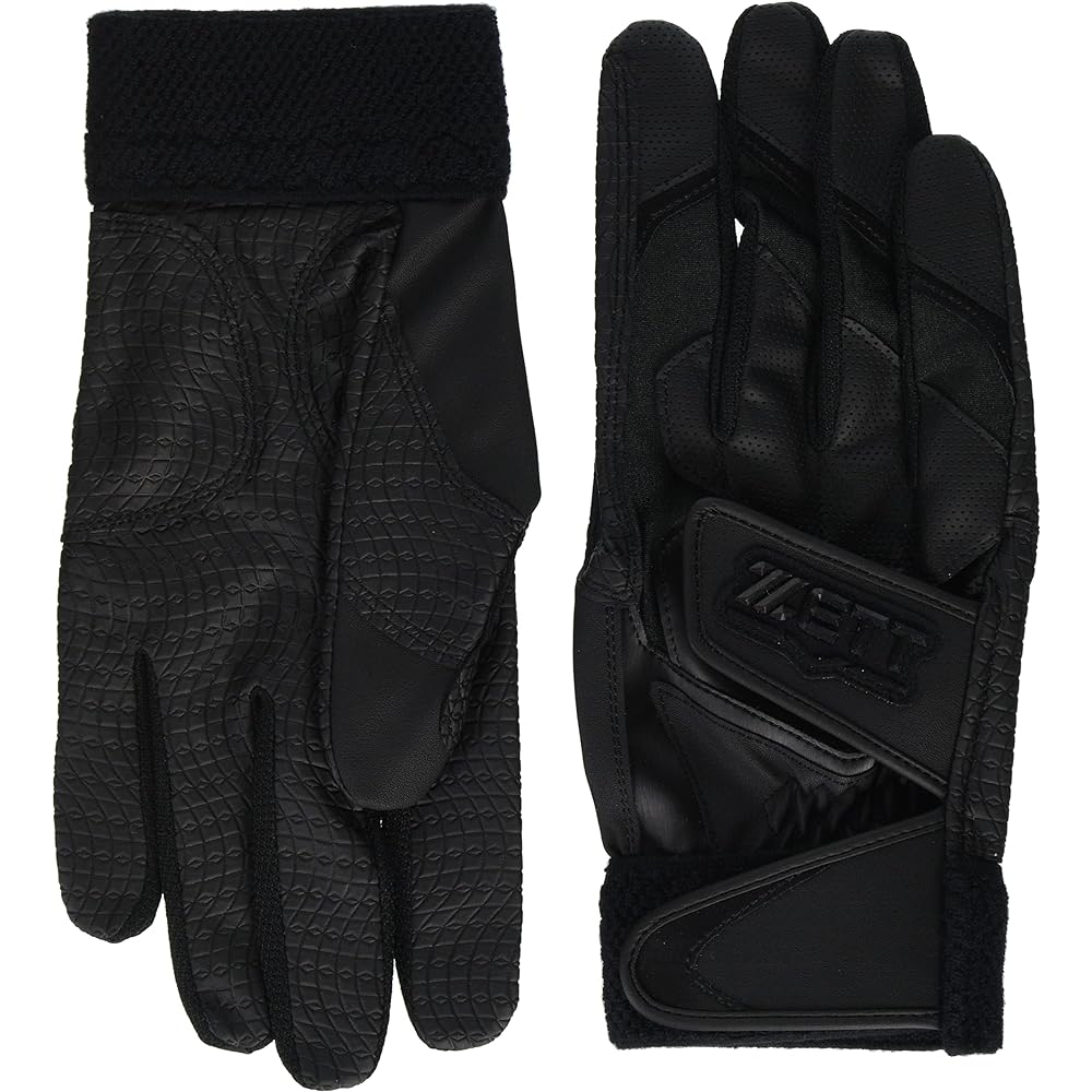 ZETT Batting Gloves Impact Z W Belt for Both Hands Compatible with High School Baseball Rules BG419HS