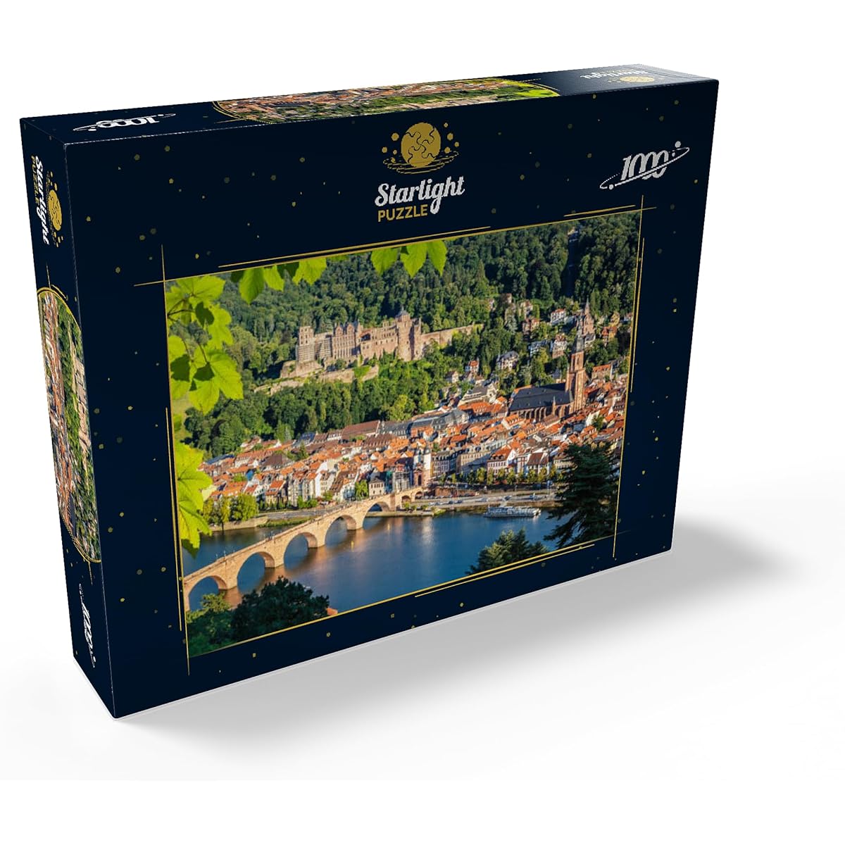 Heidelberg Summer Germany - Premium 1000 Piece Jigsaw Puzzle for Adults