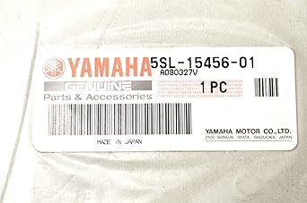 Yamaha 5SL-15456-01-00 Gasket, Oil Pump Cov; ATV Motorcycle Snow Mobile Scooter Parts