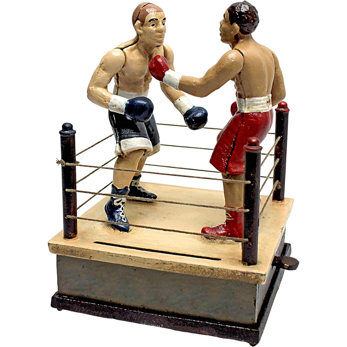 Design Toscano Battling Boxers Die Mechanical Coin Bank