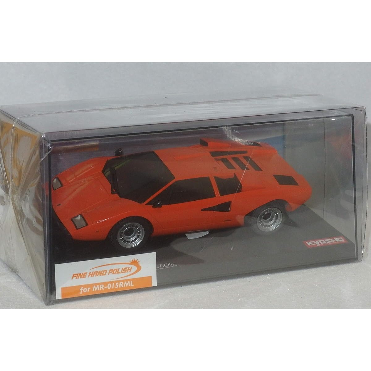 Lamborghini Countach LP400 Papaya Orange FINE HAND POLISH / Lamborghini Countach LP400 Papaya Orange Fine Hand Polish Body Specification for MR-015RML No.MZP110P 3800 4548565122745 Mini-z Kyosho Kyoso Radio Control Auto Scale Collection Auto Scale Colle