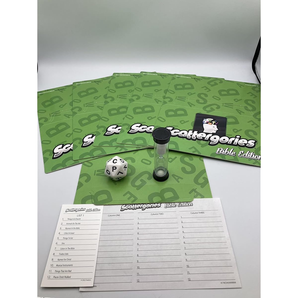 Scattergories Bible Game Edition