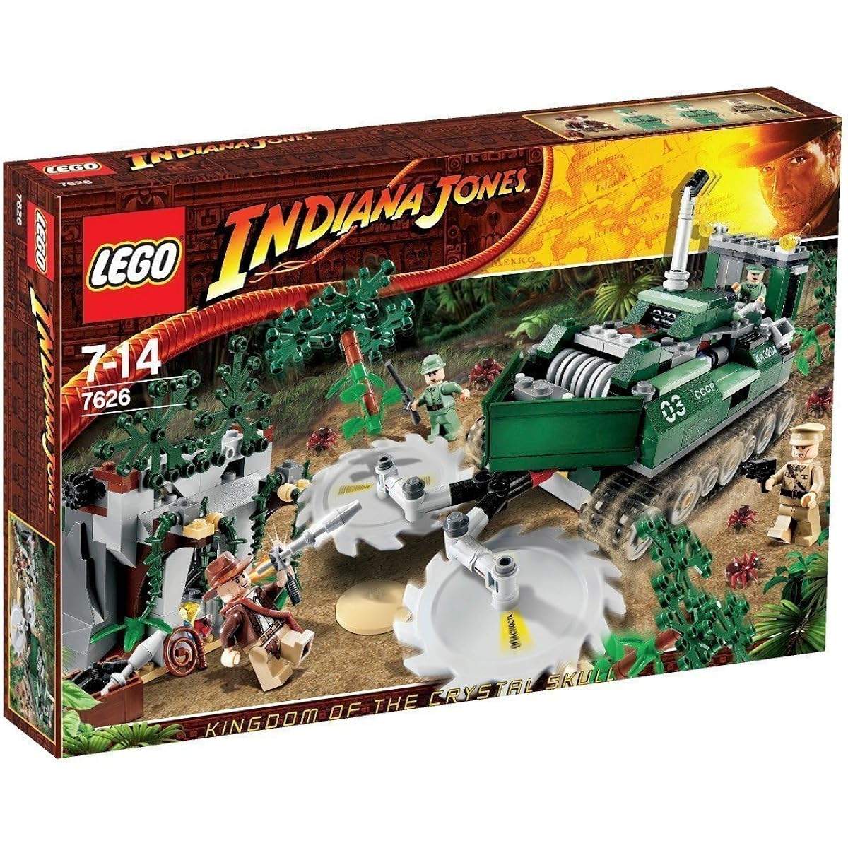 LEGO Indiana Jones Jungle Cutter 7626