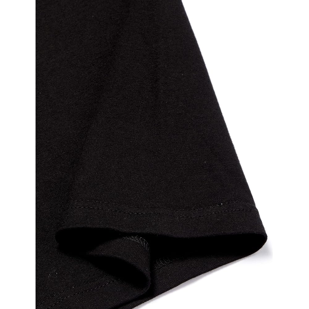 Gamakatsu T-shirt (cursive logo) GM3576 Black Kids 110