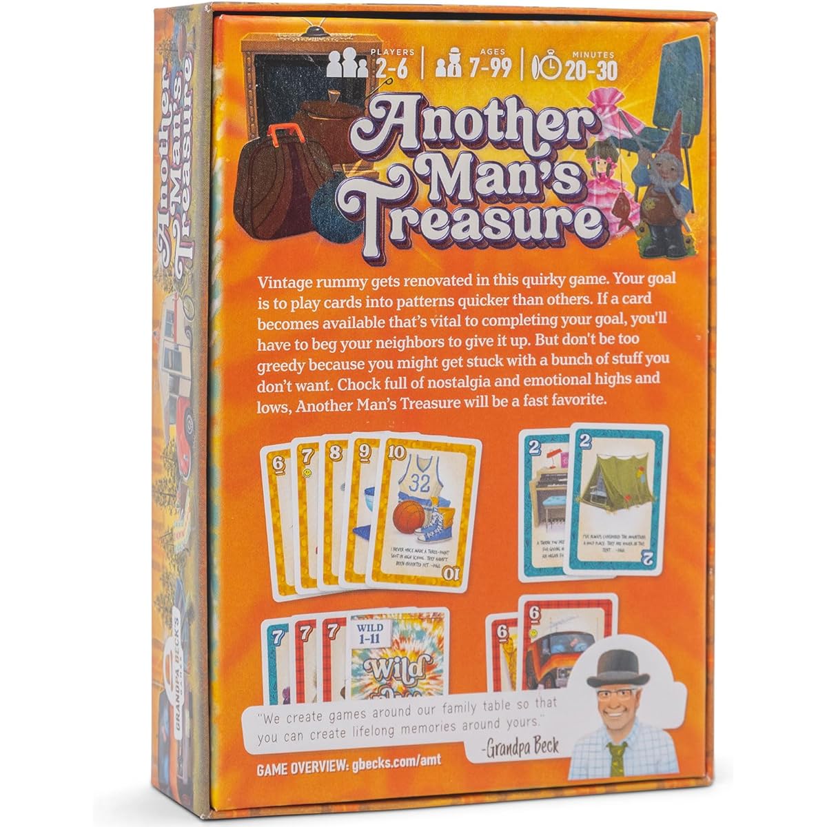 Grandpa Beck's Games Another Man's Treasure | The Creators of Cover Your Assets | Set Collection Card Game | For Kids, Teens & Adults | 2-6 Players Ages 7+
