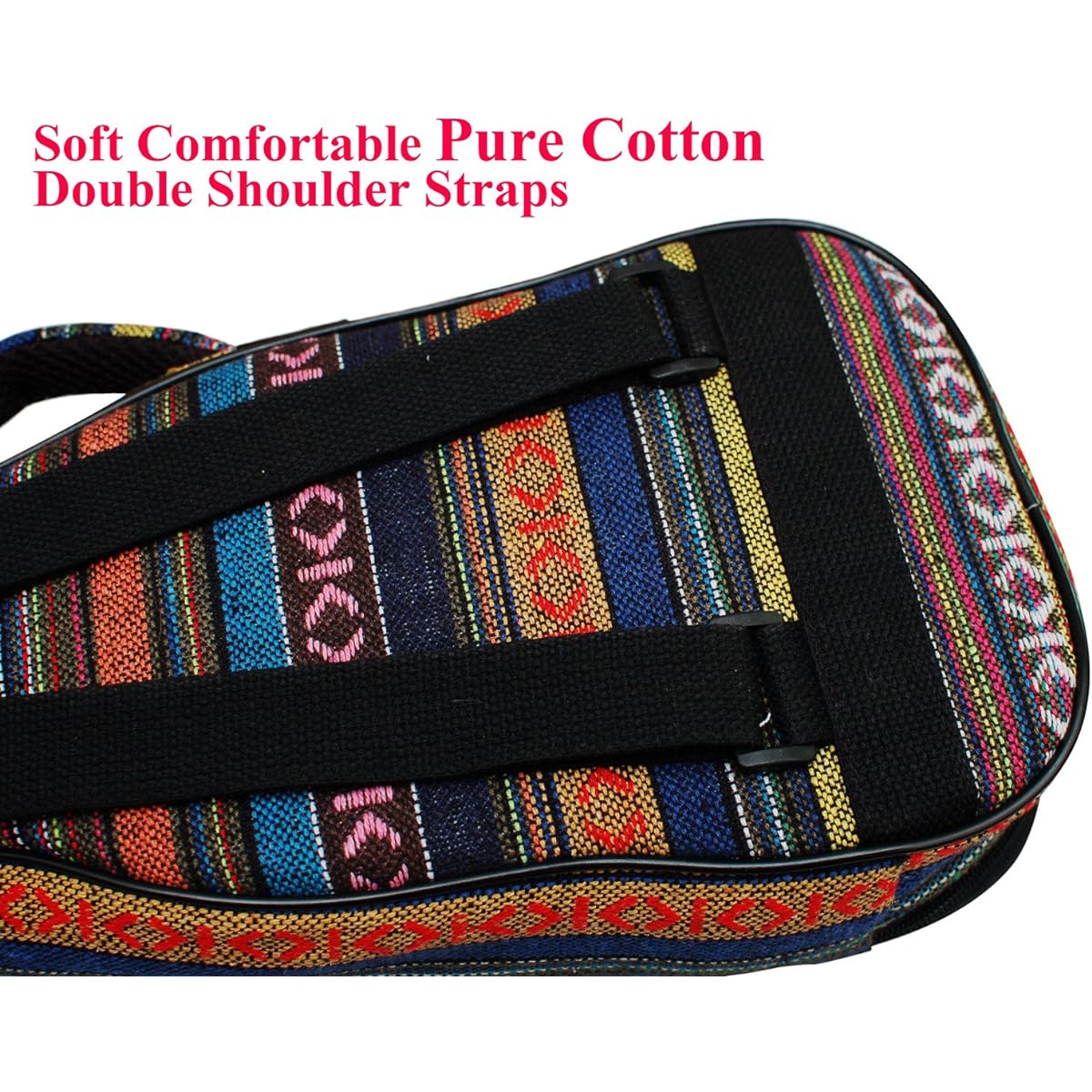 MUSIC FIRST 26 Inch Tenor Country Style Ukulele Bag Gig Bag Ukulele Case Ukulele Cover Version 3.0