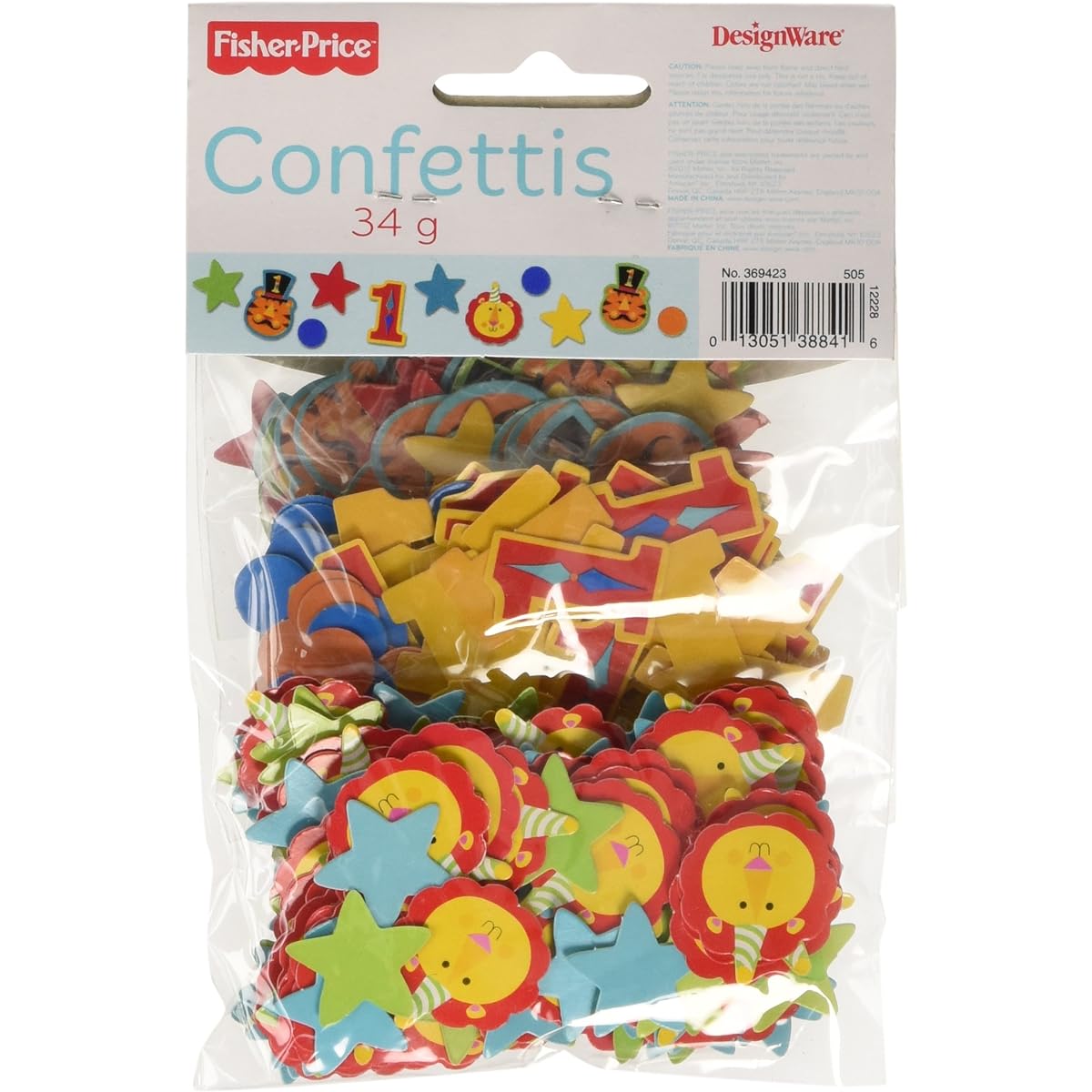 Fisher Price 1st Birthday Party Table Confetti
