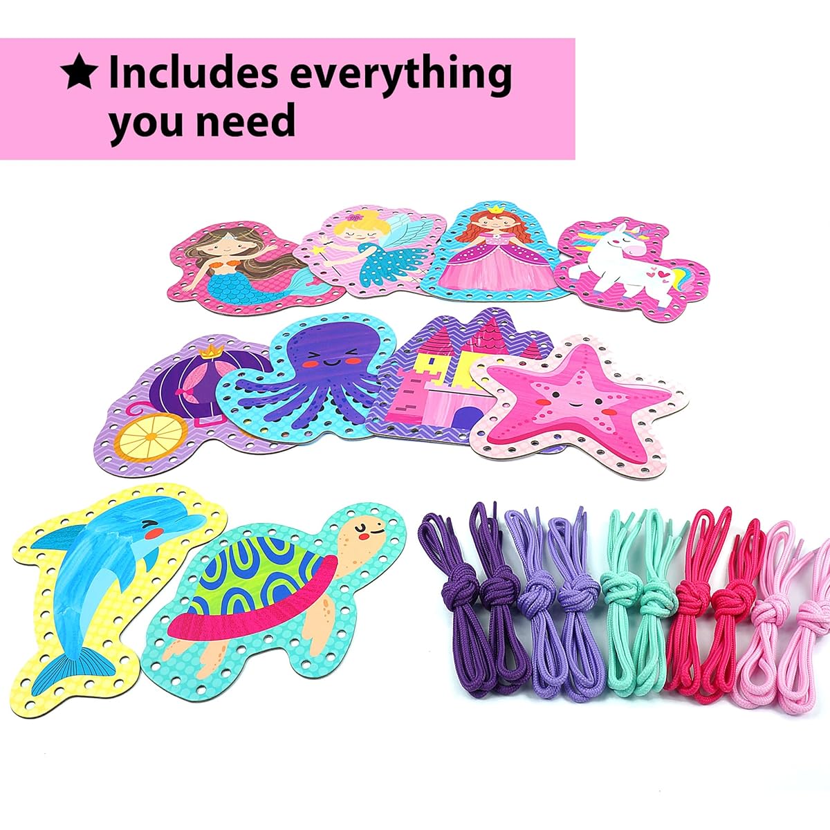 KRAFUN Race Cards 10 - Girls