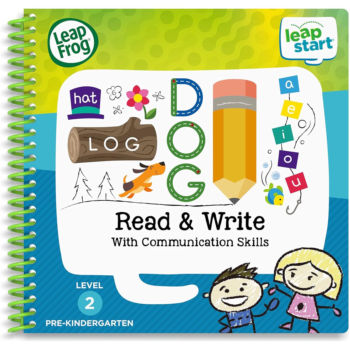 LeapFrog LeapStart Pre-Kindergarten Activity Book: Reading, Writing and Communication Skills.