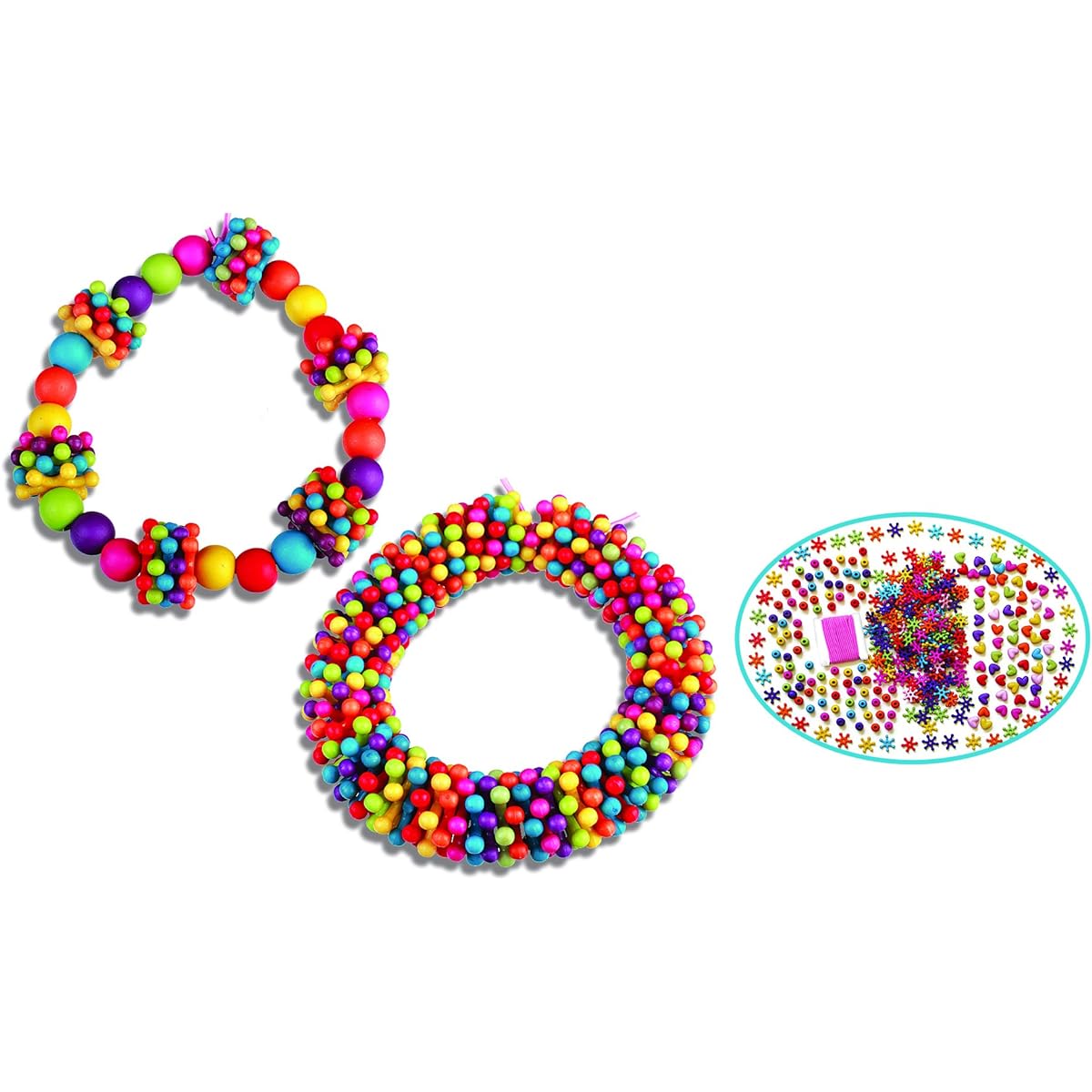 Small World Toys Fashion - Thread'em Beads Craft Kit