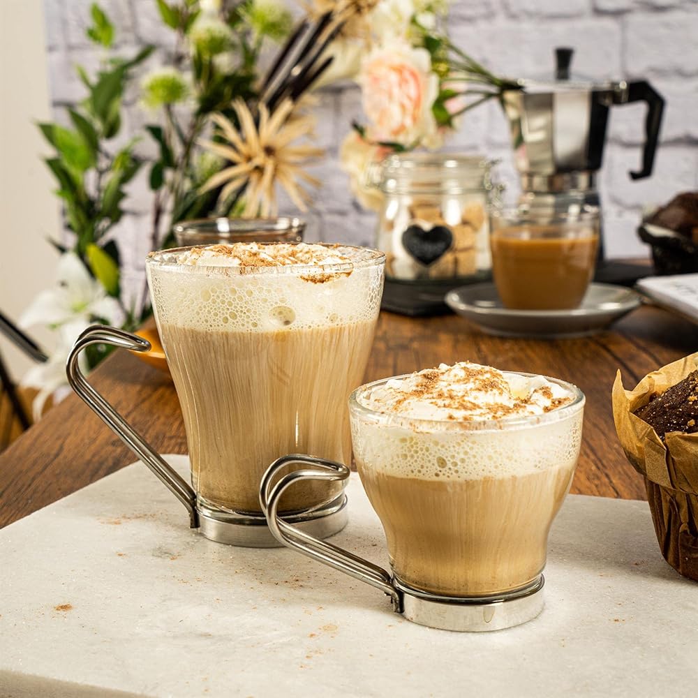 Bormioli Rocco Glass Oslo Cappuccino 1.21880 (6 pieces) ROS1702