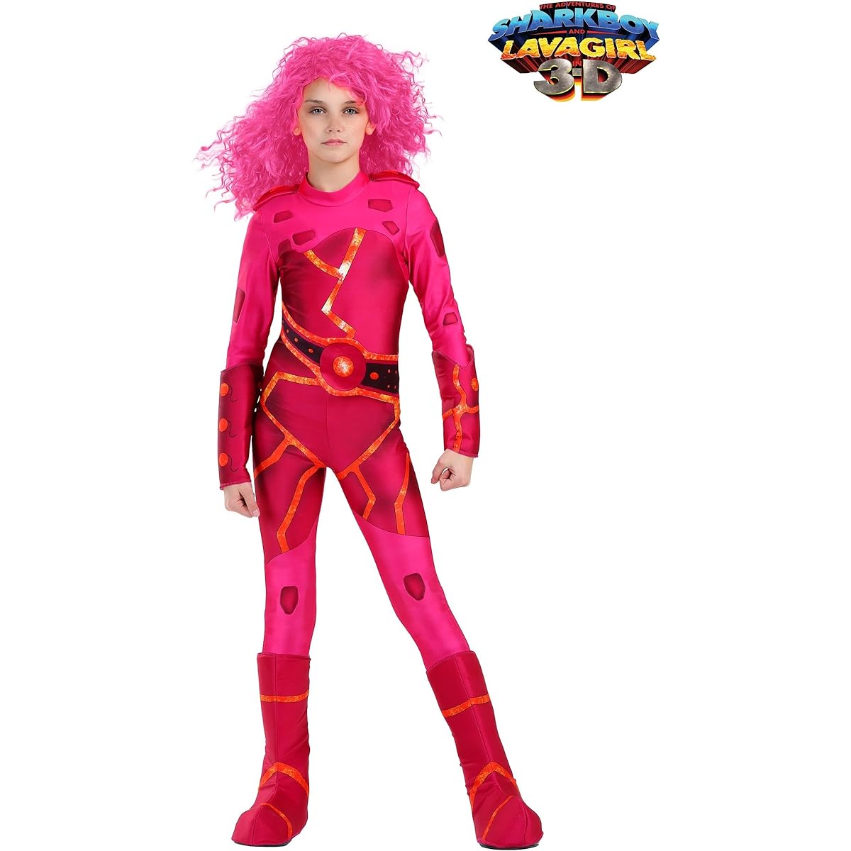 Lava Girl Costume for Kids Shark Boy and Lava Girl Costume