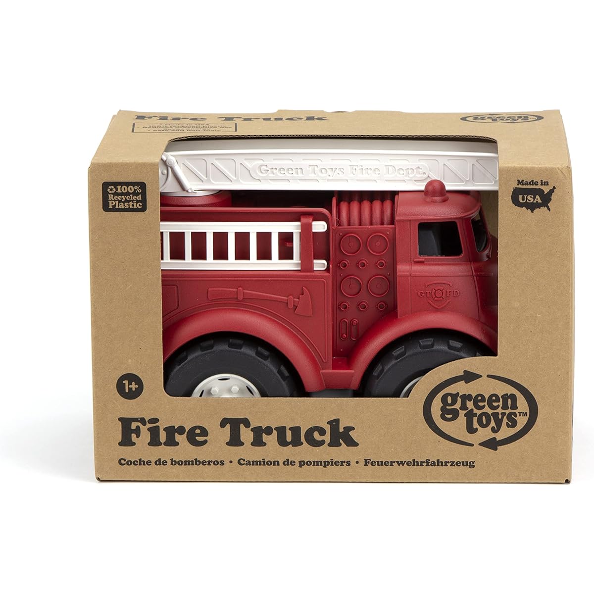 Green Toys Fire Truck CB2