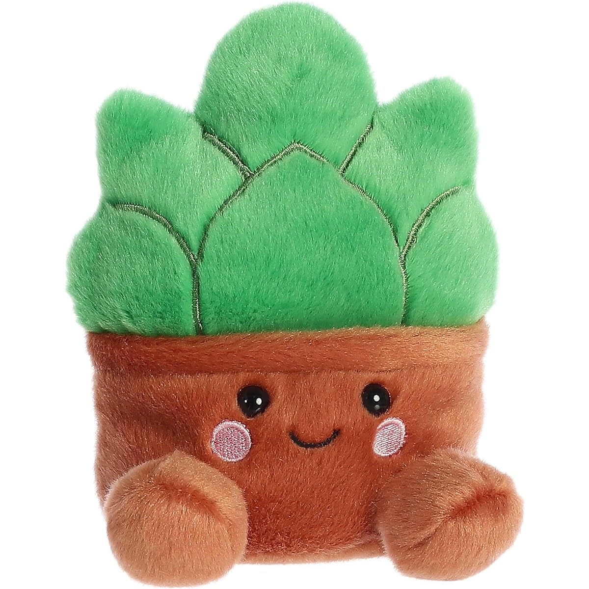 Aurora® Adorable Palm Pals™ Gigi Succulent™ Plush - Pocket-Sized Play - Collectible Fun - Green 5"