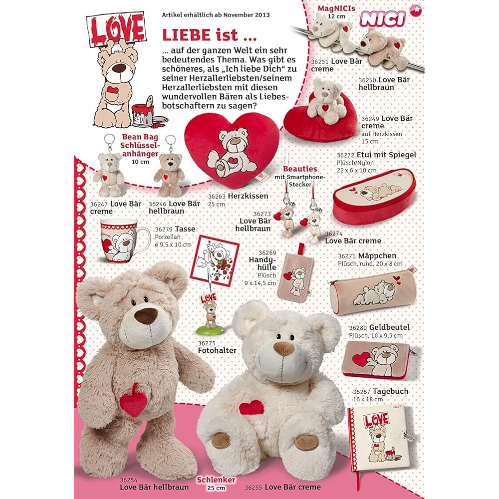 NICI Love Bear Classic 50/BN
