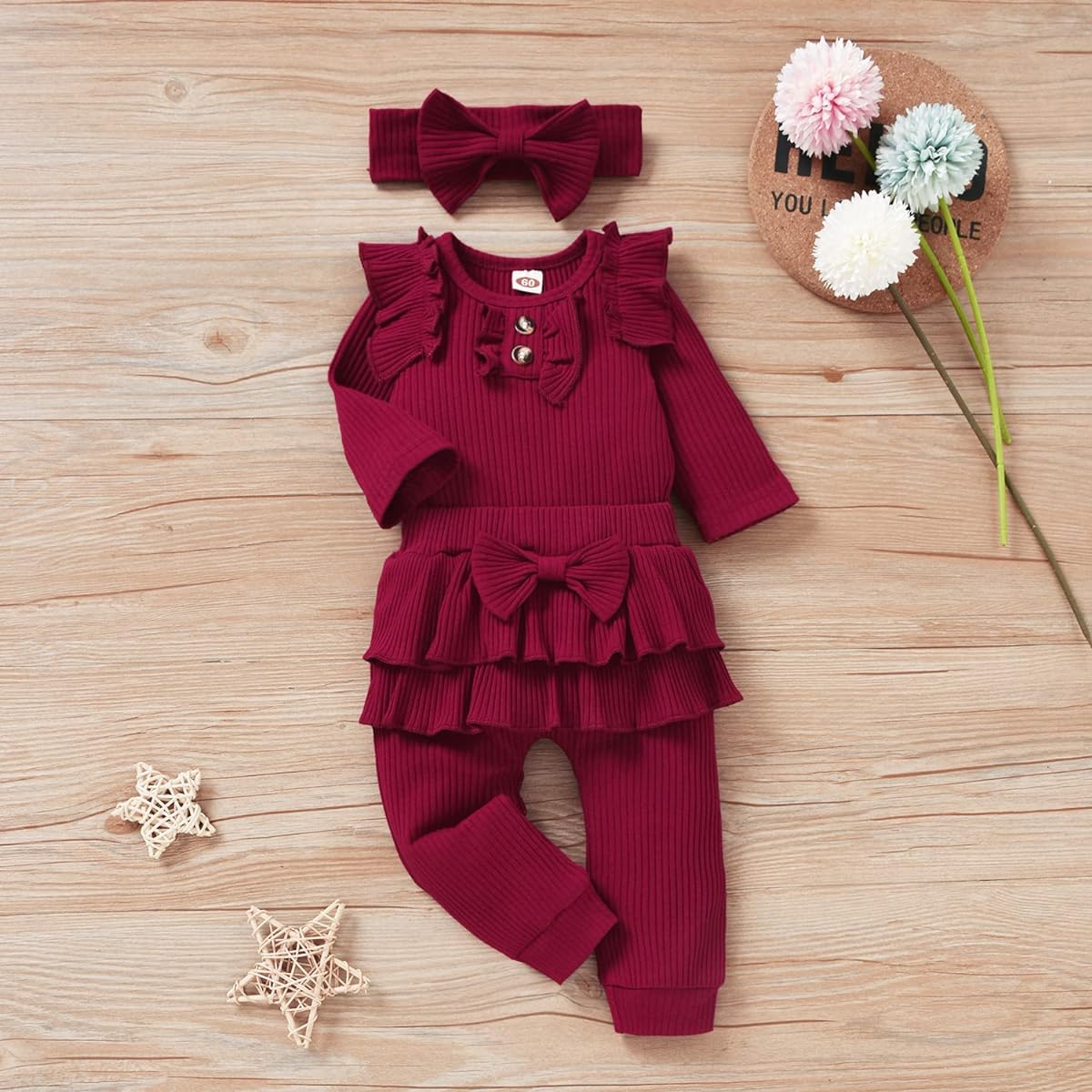 Aalizzwell Preemie Newborn Baby Boys Girls Clothes Set