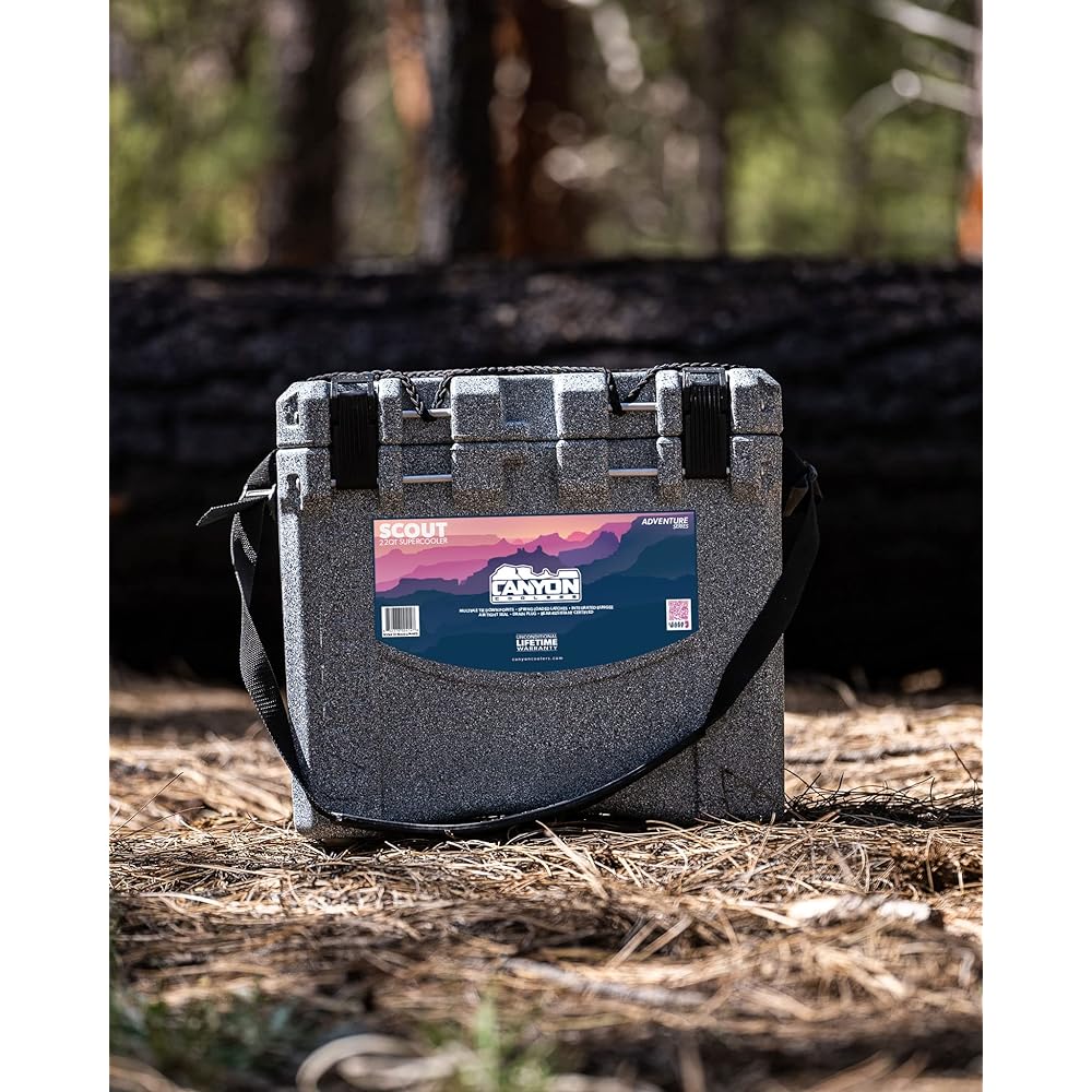 CANYON COOLERS SCOUT22QT Cooler Box *US Patented Adventure Specification Genuine Japanese Product CANYON COOLERS SCOUT22