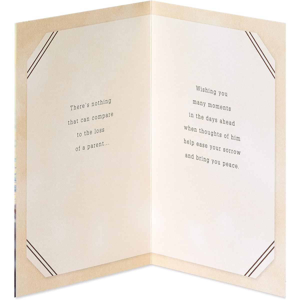 American Greetings Sympathy Cards for the Loss of a Dad (Nothing Compares)