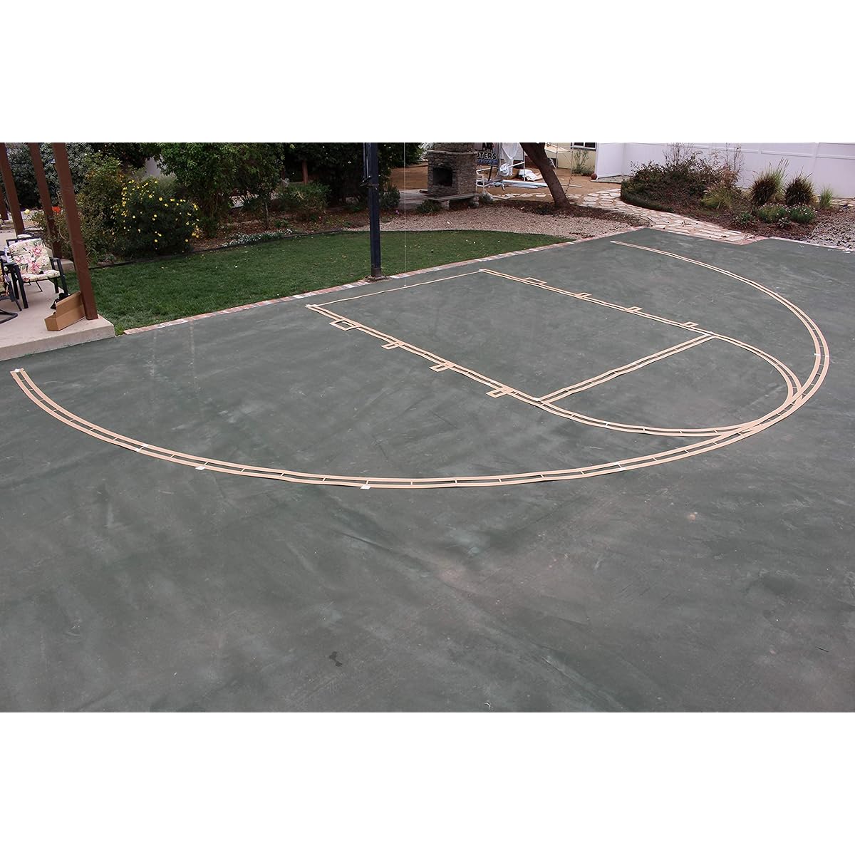 Easycoat Premium Basketball court stencil kit