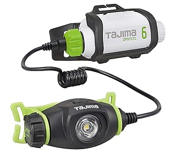 Tajima Peta LED headlight U303 set 2 Brightness up to 300lm Comes with dedicated rechargeable battery (LE-ZP3757C) LE-U303-SP2