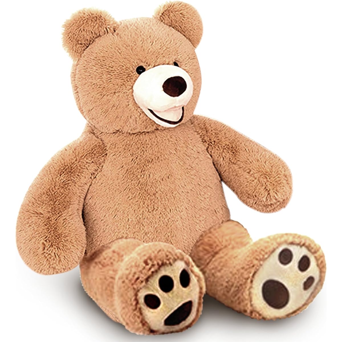 ArtCreativity 4ft Giant Teddy Bear - Super Plush Soft Toy - Jumbo Large Stuffed Animal for Kids and Adults - Huge Plush Toy - Great Gift for Boys and Girls - Giant Carnival Prize