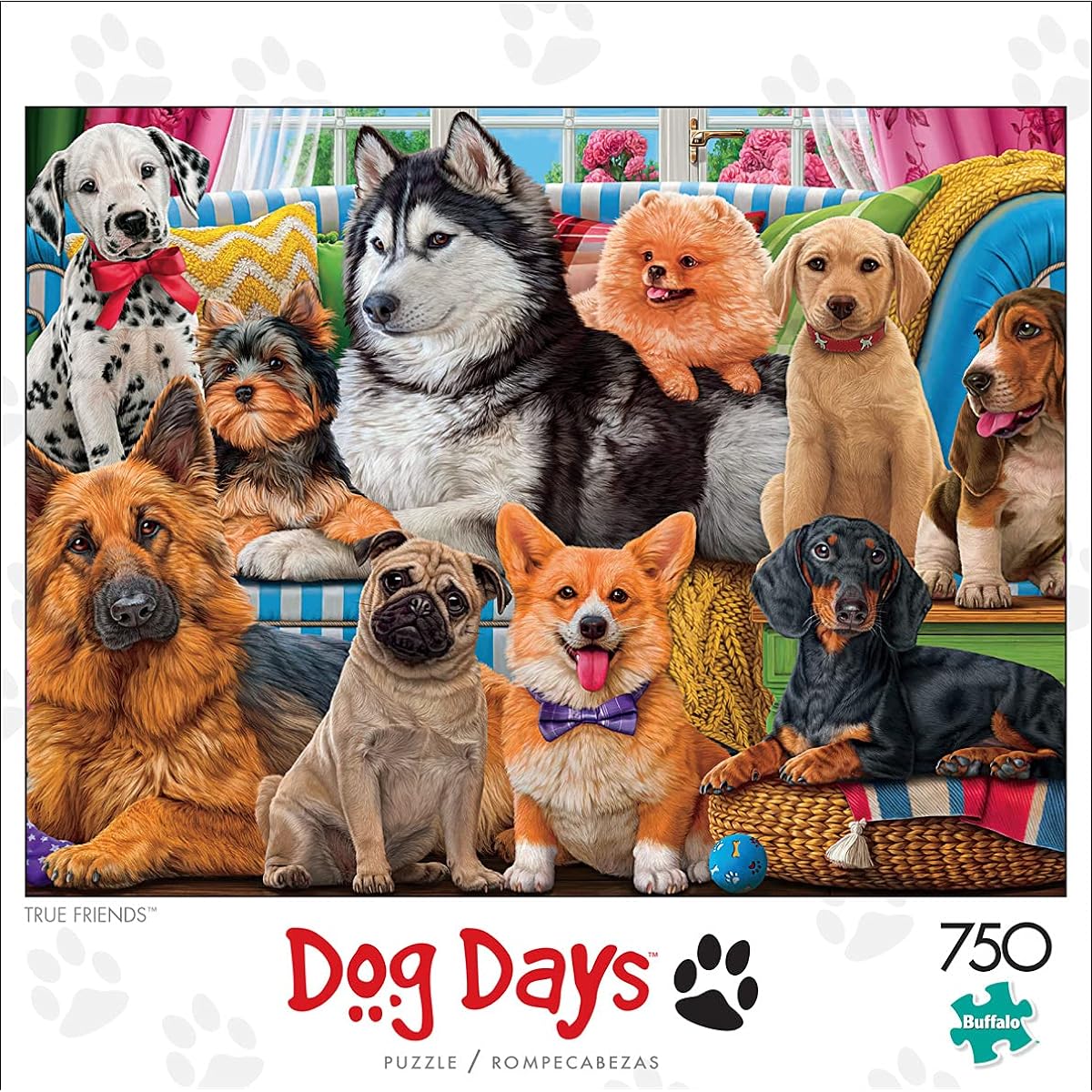 Buffalo Games Jigsaw Puzzle True Friends 750 Pieces