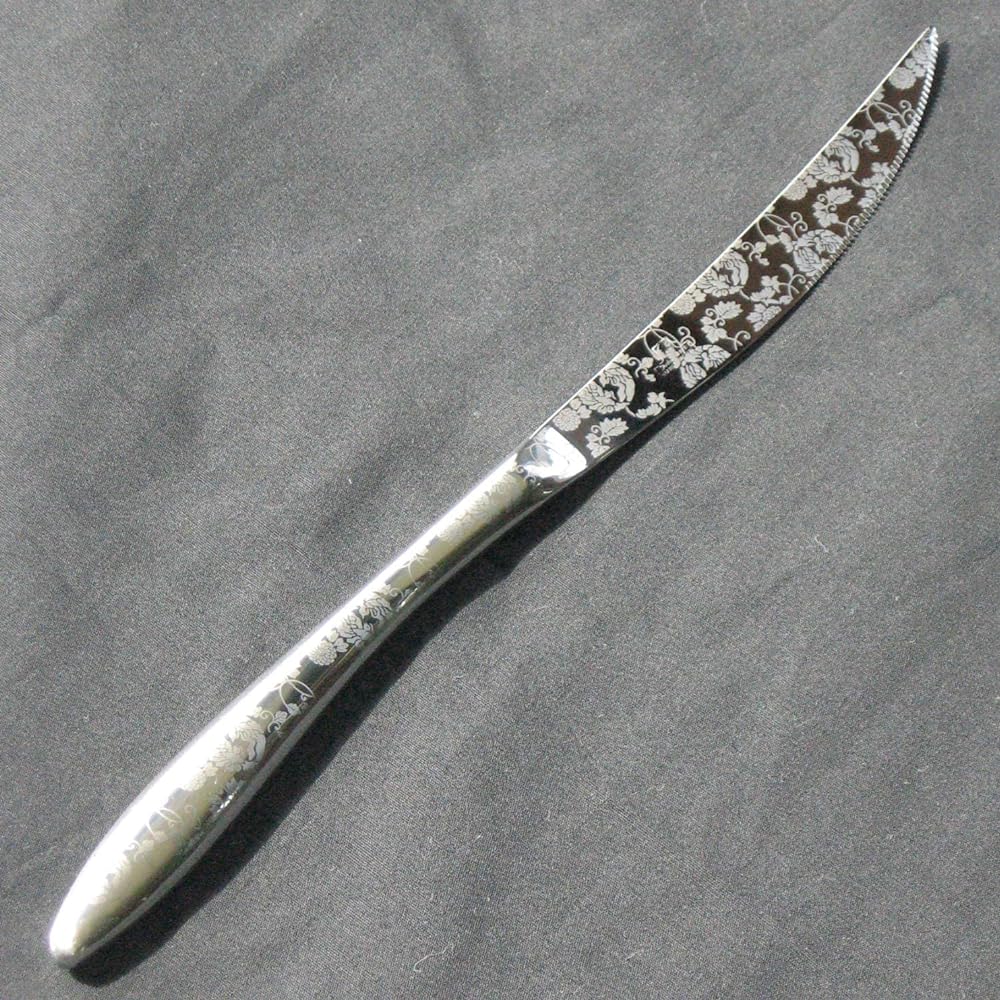 Nagao IKI Dinner Cutlery Set, Phoenix, 3 Pieces, 18-8 Stainless Steel, Wooden Box, Made in Japan