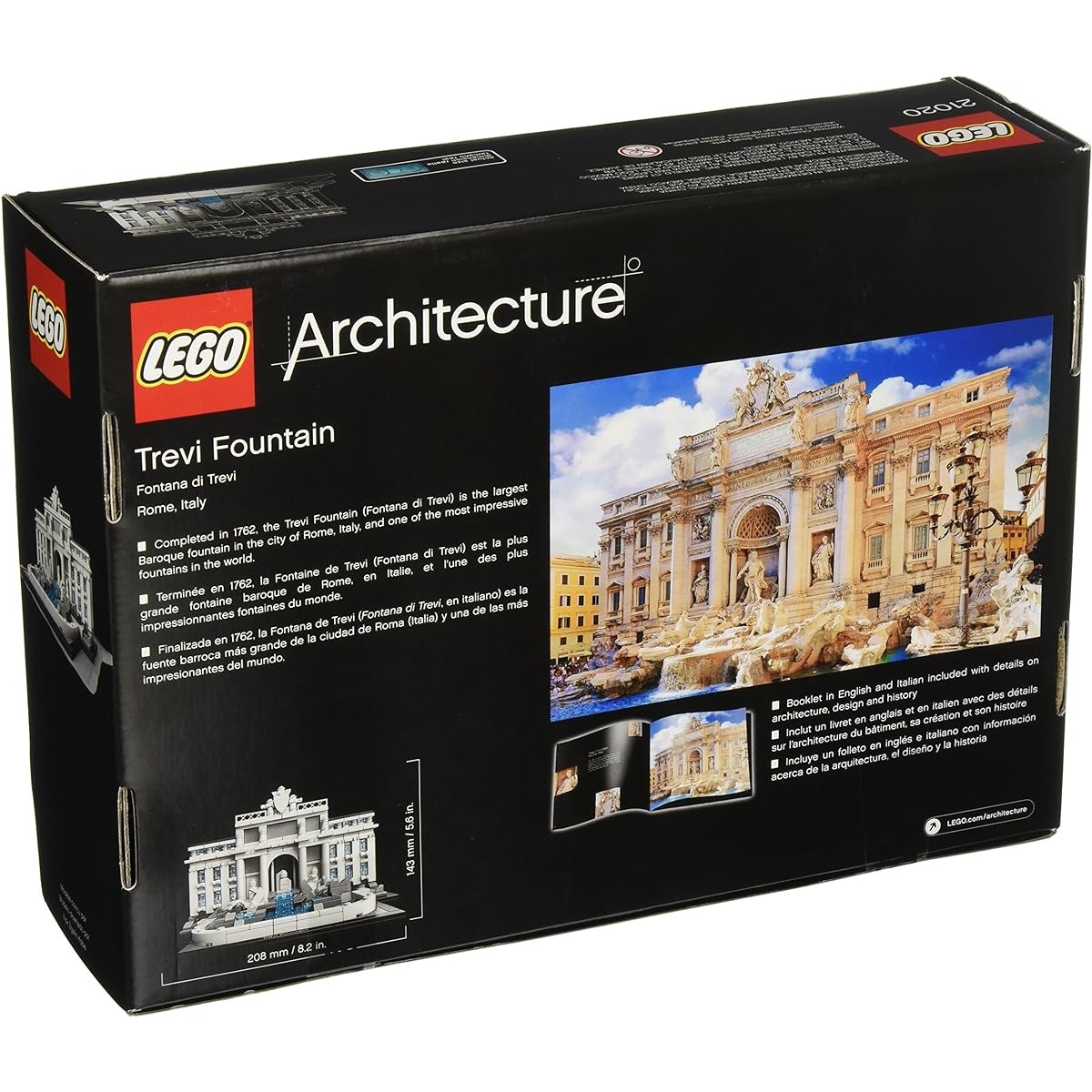 Lego itecture Trevi Fountain LEGO Architecture Trevi Fountain 21020 Parallel import goods