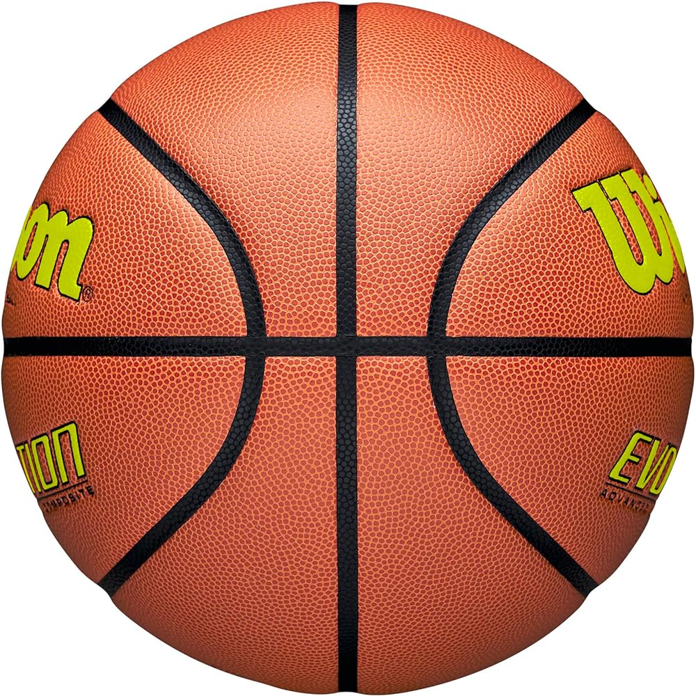 Wilson Basketball EVOLUTION Synthetic Leather Composite Indoor Recommended Junior/Women's/Men's