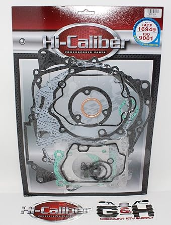 Hi-Caliber Powersports Parts Complete Full Engine Gasket Kit for 1986-1988 Honda TRX 200SX 1990-1997 Honda TRX 200 200D Type II Fourtrax 4 Wheel ATV