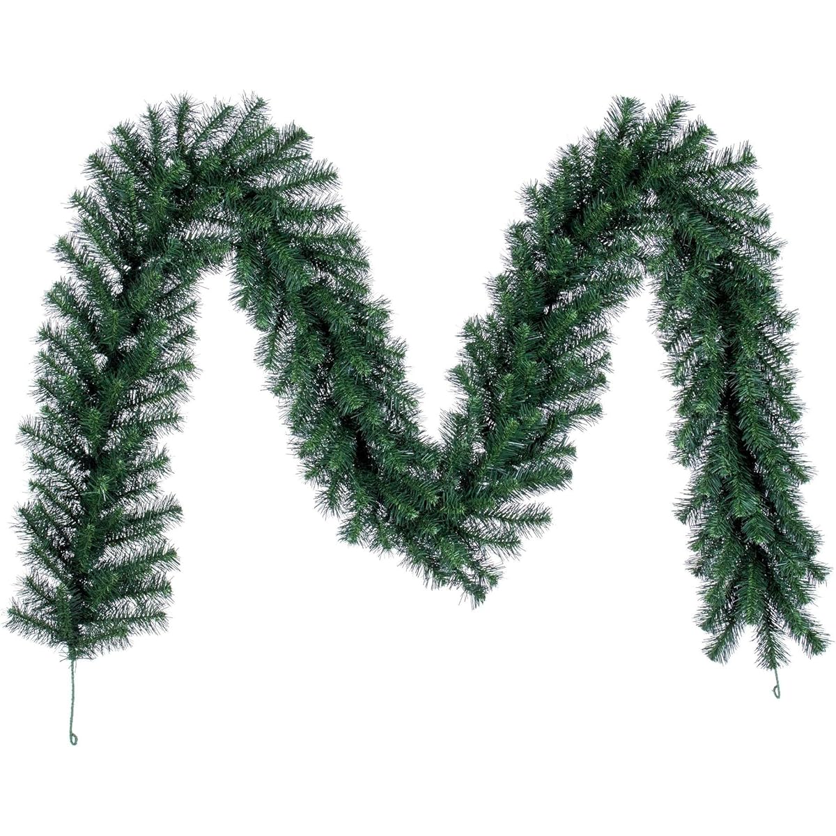 Vickerman Douglas Fir Artificial Christmas Garland 50' x 12'' No Lights Fake Fir Christmas Garland for Seasonal Home Decoration for Mantles and Stairs Reliable and Durable
