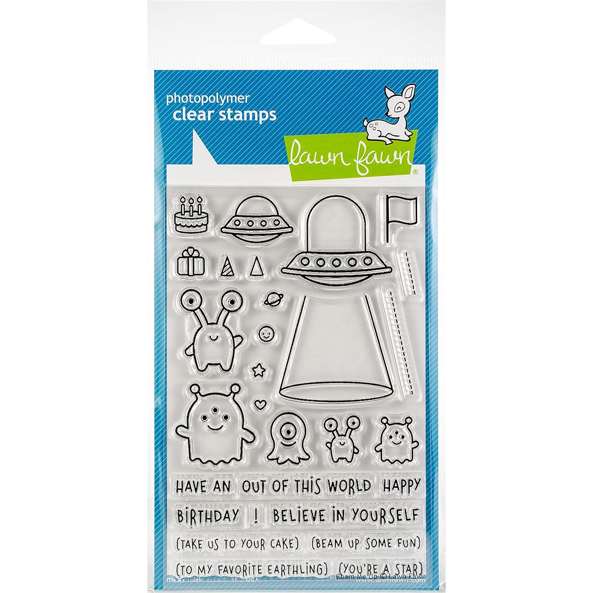 Lawn Fawn Clear Stamps LF1597 Beam Me Up