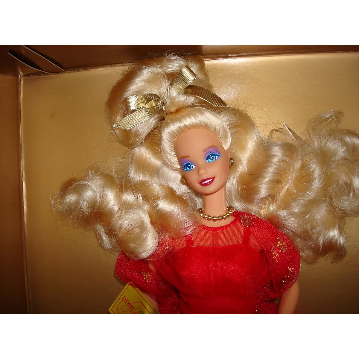 BARBIE EVENING FLAME DOLL, 1991, CERTIFICATE NO. 032195