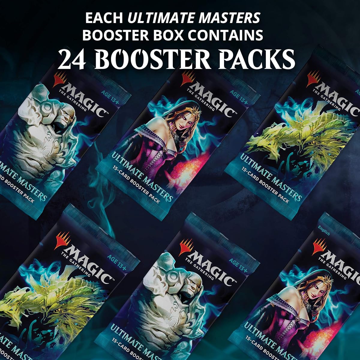 Magic: The Gathering Ultimate Masters English Booster Box (24 packs)