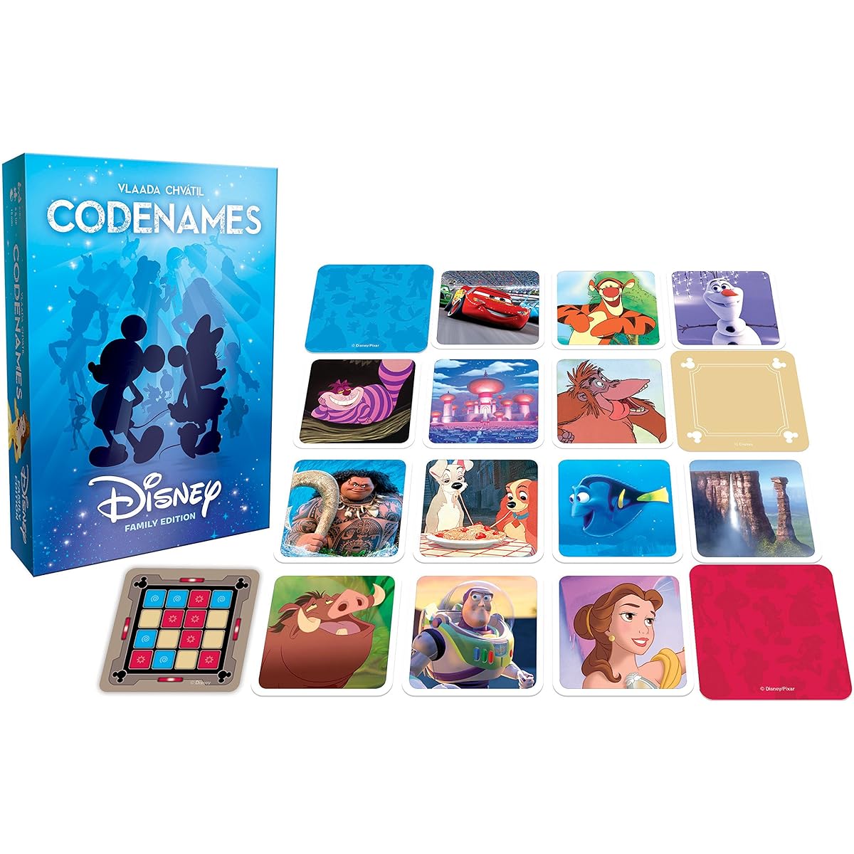 USAopoly Codenames Card Game Disney Family Edition
