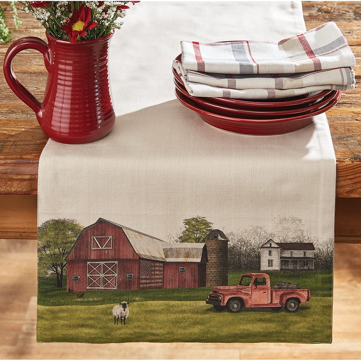 Park Designs Life On Farm Table Runner 14" x 42"