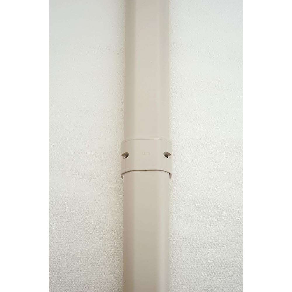 Inaba Denko Plumbing Decorative Cover Joint Straight Joint Ivory 40 Pieces LDJ-70-I (40)