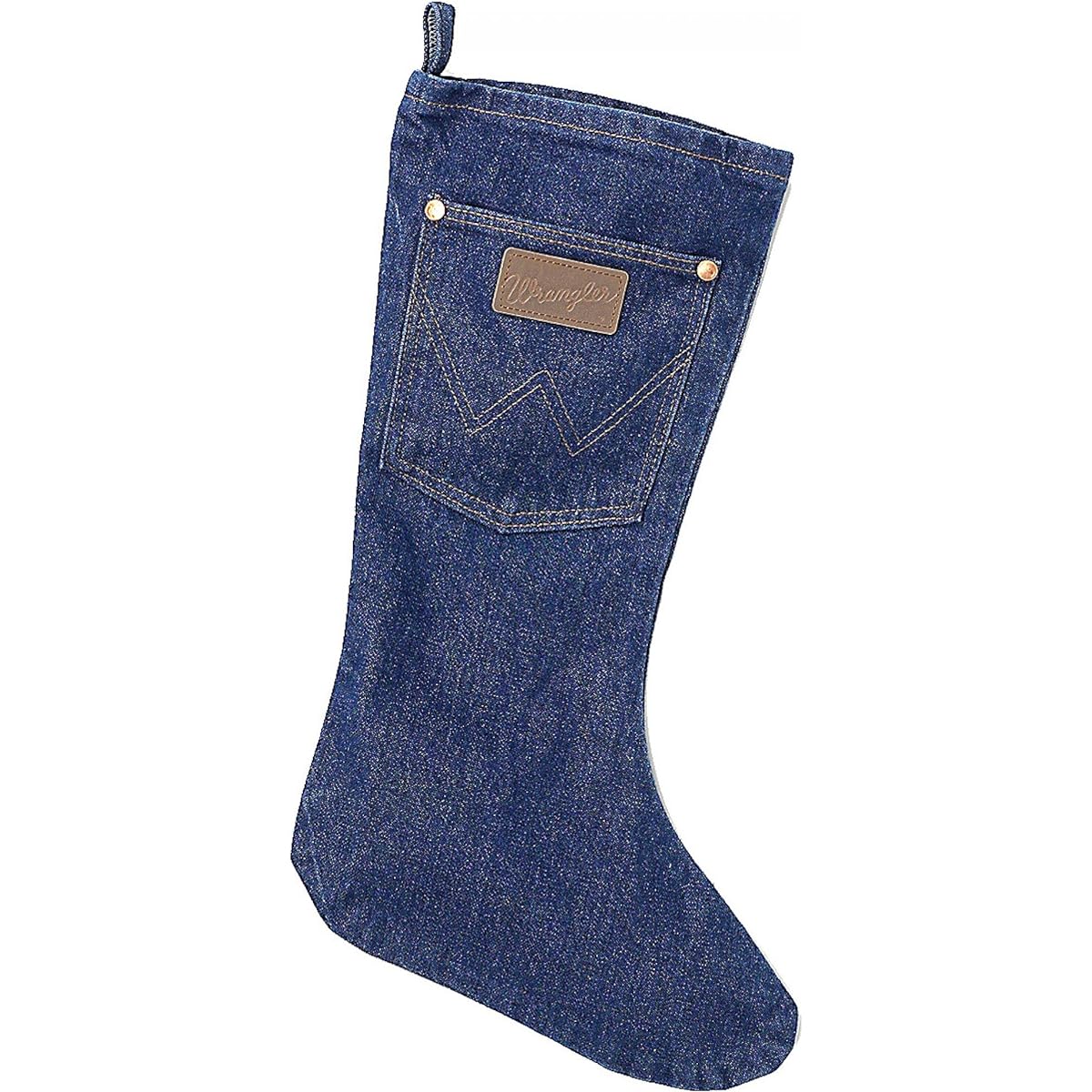 Wrangler Denim Christmas Stocking
