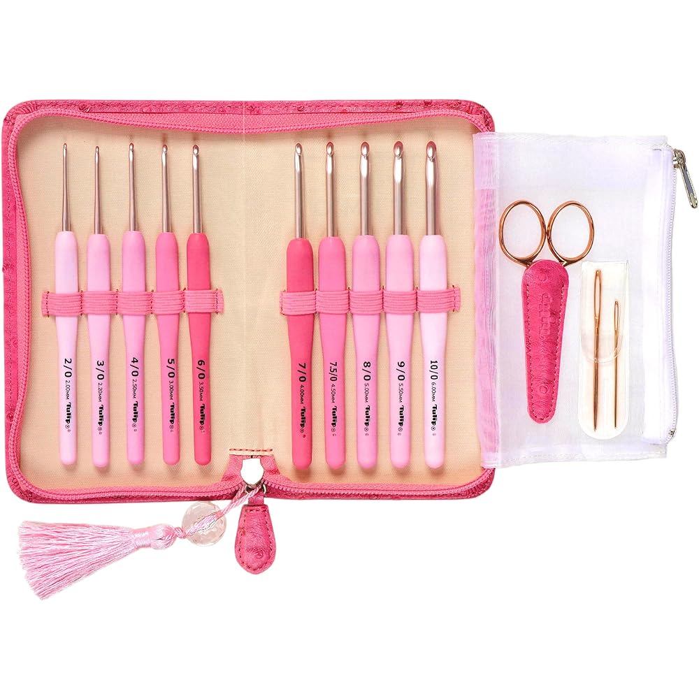 Tulip ETIMO Rose Crochet set with grip TER-001