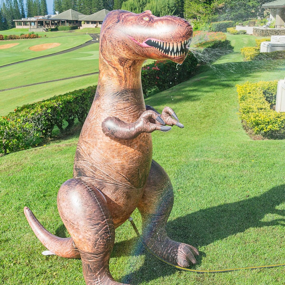 Poolcandy Gigantic T-Rex Sprinkler - Over 6 Feet Tall!